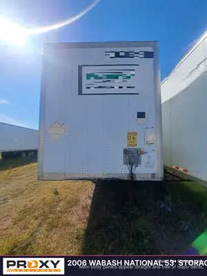 Used 2006 WABASH NATIONAL 53' STORAGE DRY VAN Box Trailers Pennsylvania US | Proxy Equipment #1385229