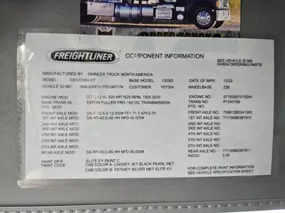 USED 2023 FREIGHTLINER CORONADO 122 SD