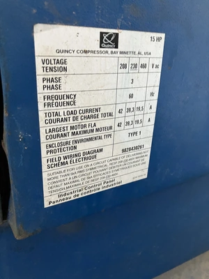 USED 2010 QUINCY QGS 15
