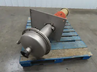 RS Corcoran 5000VEC-1 Vertical Sump Centrifugal Pump 2"x1" 20 GPM 5Hp 460V 316SS