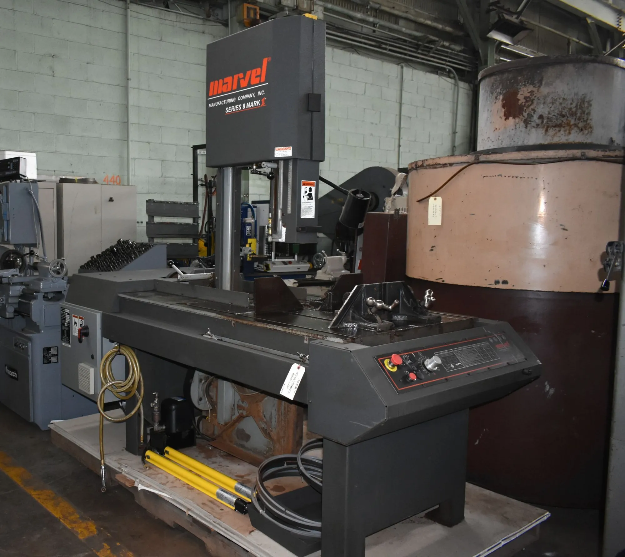 Used 2018 MARVEL 8-MARK II-V Vertical Band Saws Ohio US | Mohawk Machinery #1267172