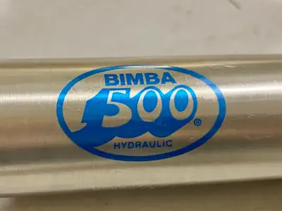 USED BIMBA SINGLE ROD PNEUMATIC CYLINDER