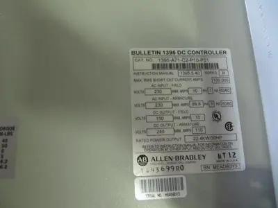 Allen Bradley DC Control Systems (Never Used)