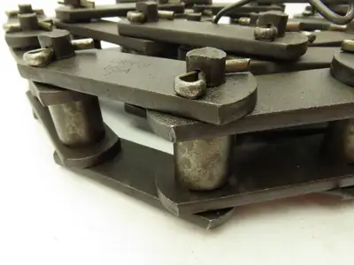 Webster Union #200 Single Strand Cottered Roller Chain 2-1/2" Double Pitch 92"