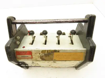 Telemotive LTX Crane Hoist Radio Remote Control 4 Lever 2 Button Model RS8020