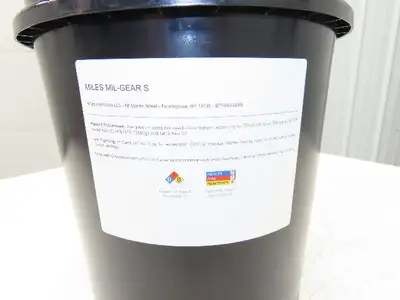 Miles Lubricants Mil Gear S 220 Synthetic Industrial Gear Bearing Oil 5 Gal Pail