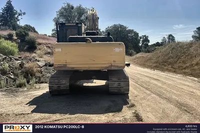 Used 2012 KOMATSU PC200LC-8 Excavators California US | Proxy Equipment #1378330