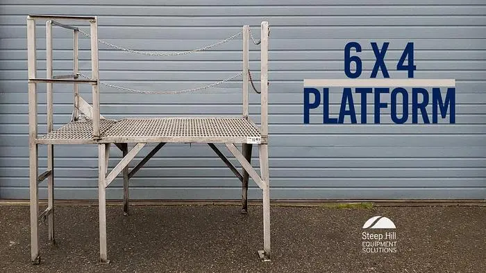 6' Long x 4' Wide SS Raised Platform