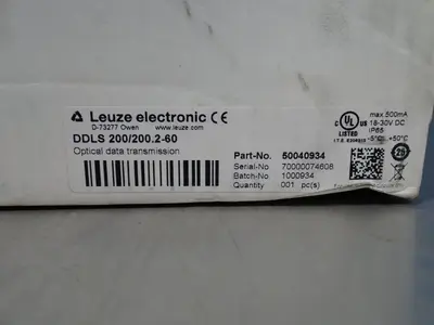 New | in-Stock LEUZE ELECTRONIC DDLS 200/200.260 Misc Networking Equipment Ohio US | HGR 24 #1020169