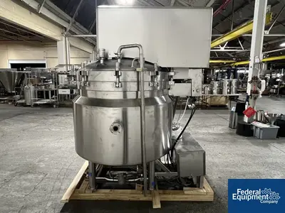 USED Feldmeier 160 Gal Feldmeier Reactor, 316L S/S, 50/150#