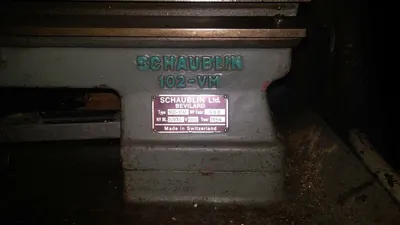 Used Schaublin 102VM Precision Lathes Quebec CA | Machineco #1262926