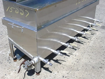 USED FILLER TANK BY FILAMATIC 60 GALLON