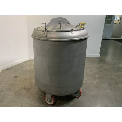 Used Inject Star Stainless Steel Vacuum Drum Batch Tumbler - 500L [PART]