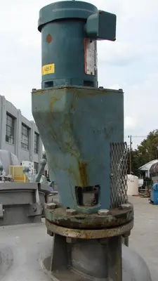SPC4381  Reactor 200 gallon Mueller chemical reactor, 50 psi internal, 150 psi jacket, 1 hp agitator