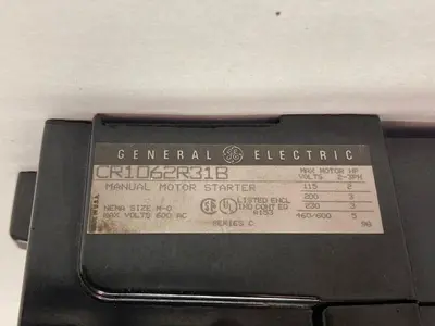 New | in-Stock GE CR1062R31B Industrial Controls Ohio US | Surplus Asset Holdings #1412860