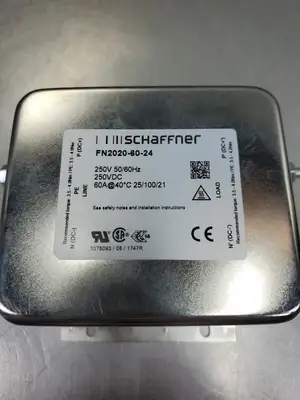 Schaffner FN2020-60-24 Filter, 250V, 60A. 4D-28