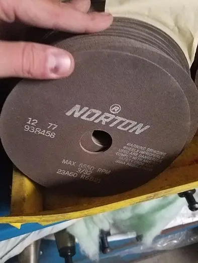 Used NORTON 57A541-PB25 Grinding Wheels Wisconsin US | Lemke Machinery Sales #309656