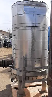 Tank, 400 Gallon, S/st, 20 PSI, 1,000 Deg F #S744386