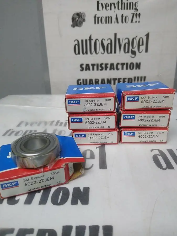 New | in-Stock SKF 6002-2ZJEM Bearings | Surplus Asset Holdings #1191106
