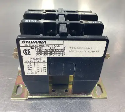 Used Sylvania DP3C303-240 PLC Contactors South Carolina US | Palmetto Automation #1246858