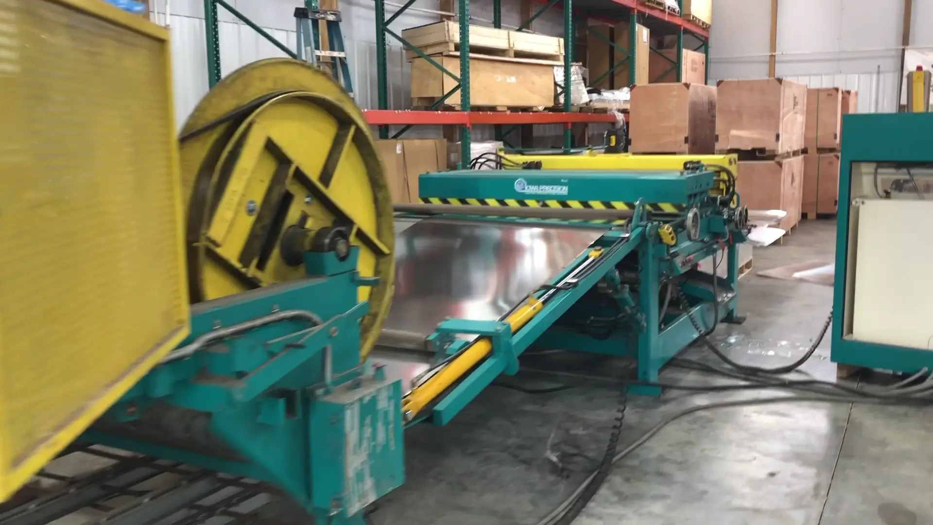 Used Iowa Precision Duct-O-Matic II Starter Coil Line