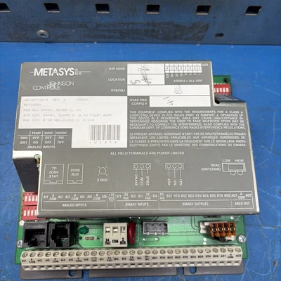 Used Johnson Controls AS-UNT141-1 Miscellaneous Equipment (Electrical & Power) Indiana US | J&J Industrial Supply #1513305