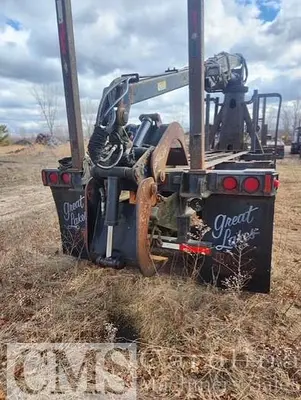 USED 1990 GREAT LAKES TRAILER WITH HOOD 7000 LOADER
