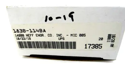 NEW MAC VALVES 183B-114BAAA SOLENOID VALVE 183B114BAAA