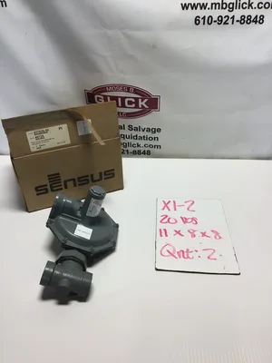 Sensus 46724 – 827826-50 Regulator Gas Pressure 1″in 3/8″in Orifice .5-2PSI Out