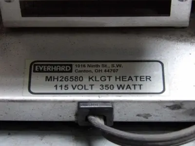 Used EVERHARD MH26580 Heaters Texas US | Aucto #1308555