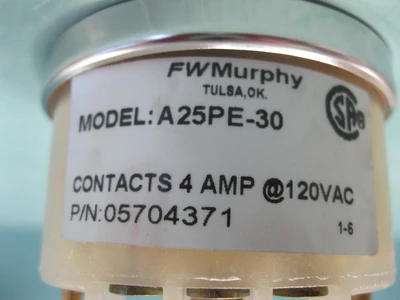 NEW Murphy A25PE-30