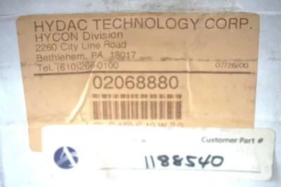 NEW HYDAC 02068880 FILTER