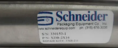 NEW SCHNEIDER XDB-2X16 CYLINDER TXB-2.0 XDB2X16