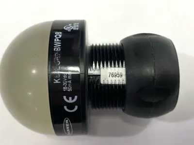 USED BANNER GENERAL PURPOSE LED INDICATOR 8-PIN M12 18-30VDC 76959