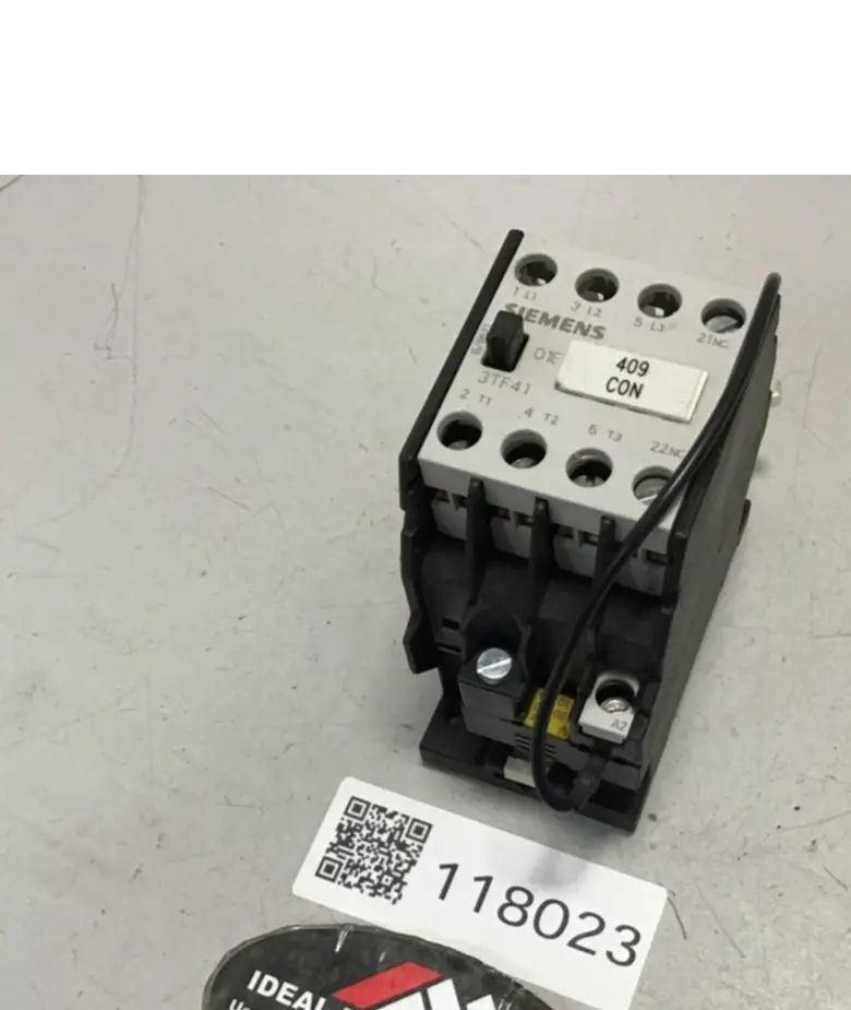 Used SIEMENS 3TF4101-0A PLC Contactors | Ideal Machinery #618716