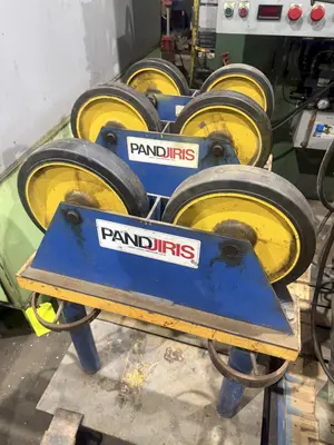 6,000 LB PANDJIRIS MODEL PIPER 3 TANK TURNING ROLLS, DRIVE & IDLERS, 110V : YOBRO 24750