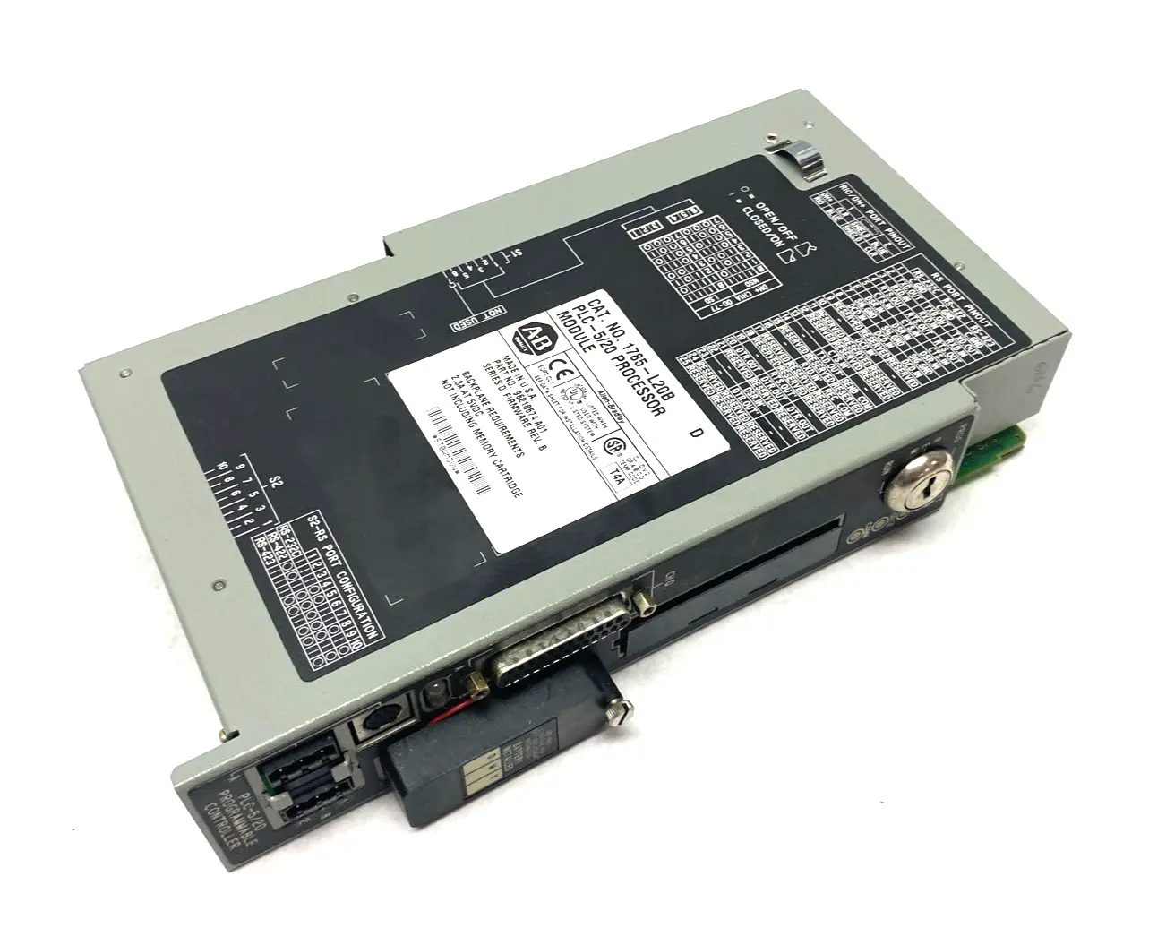 USED ALLEN-BRADLEY SER. D PLC-5/20 PROCESSOR MODULE
