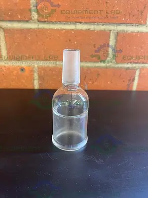 USED LAB GLASS ADAPTER W/ 24/40 JOINT TO 45/50 JOINT