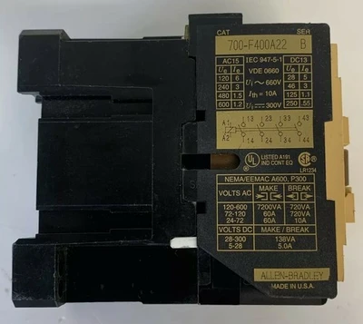 USED ALLEN BRADLEY 700-F400A22