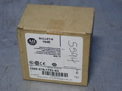 New | in-Stock ALLEN BRADLEY 194E1617534G Disconnects Ohio US | HGR 24 #1134556