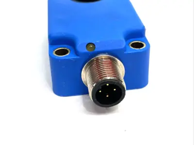 Used Weber Inductive Ring Sensor 15mm Hole Dia. M12 4-pin Connection Sensors Michigan US | Maverick Industrial Sales #1410857