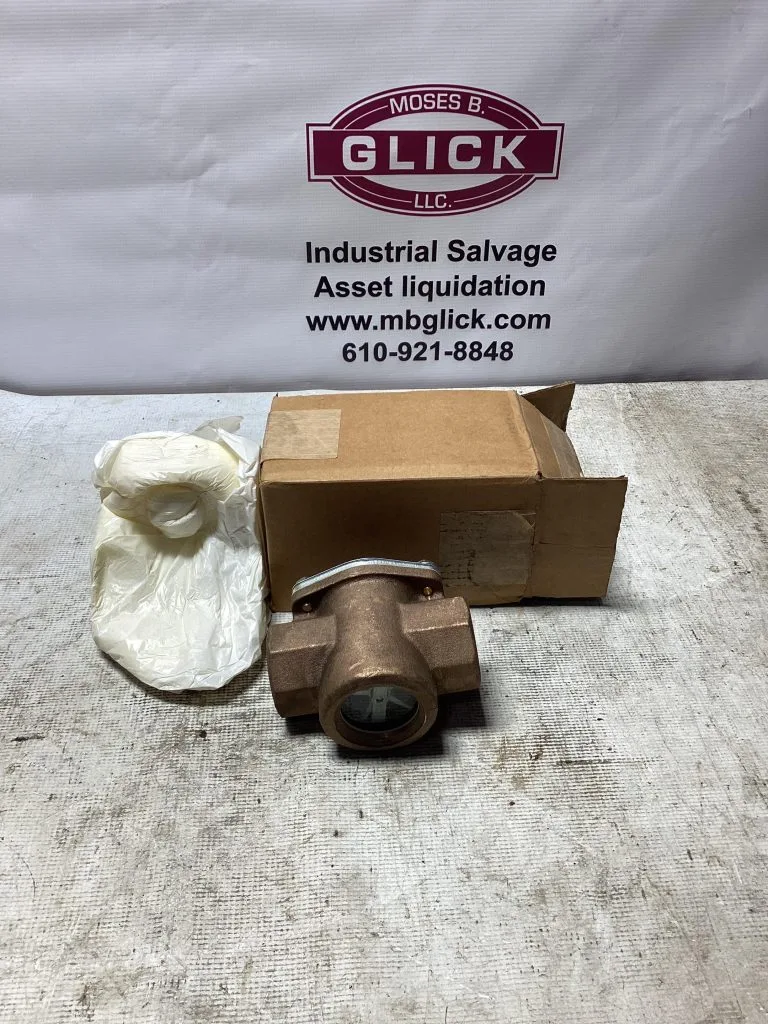 Visi-Flo 1 1/2” Bronze Flow Meter 14310 -NIB