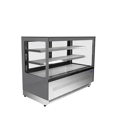 New | in-Stock Atosa New Atosa RDCS-60 Floor Model Refrigerated Display Square, 60" Display Refrigerators Illinois US | Falcon Restaurant Supply #1375239