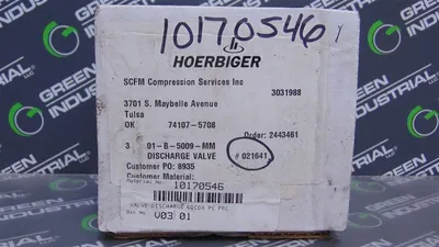 Ariel / Hoerbiger B-5009-MM Compressor Discharge Valve 60CDX PC PRC New NIB