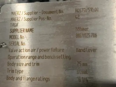 USED BOHMER BNG-V025.706