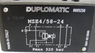 NEW DUPLOMATIC MZE4/58-24 PRESSURE REDUCING VALE MZE45824