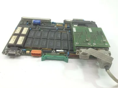 E-CPU-186B/12 MHZ | Keba Engel E-CPU-186B D1633C-1 with D1711B E-HSI-M, E-HSI-RS232 D1714 - Used
