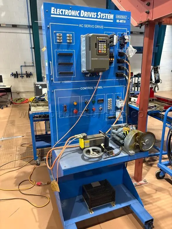 AMATROL MODEL #85-MT10 ELECTRONIC DRIVES SYSTEM TRAINING & TESTING STAND: YOBRO #24915