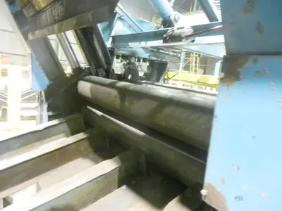 USED WMW ROLLER LEVELER - METAL FLATTENING MACHINE 2200X40