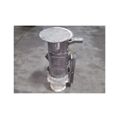 Used 10x12 Semco Rotary Airlock valve with Dual Shaft Agitated lump breaker